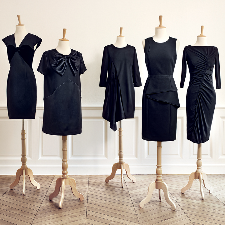 les 5 petites robes noires de couturier pour monoprix