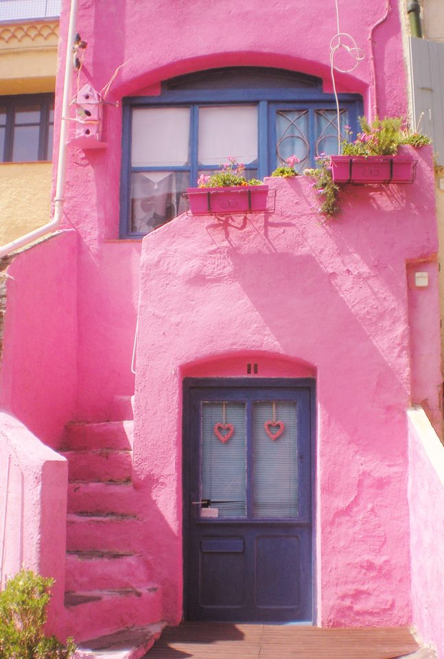 collioure maison rose