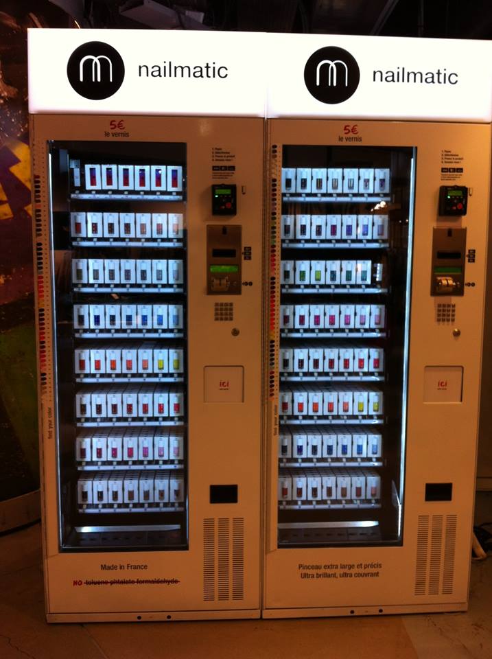 Nailmatic, le distributeur automatique de vernis à ongles