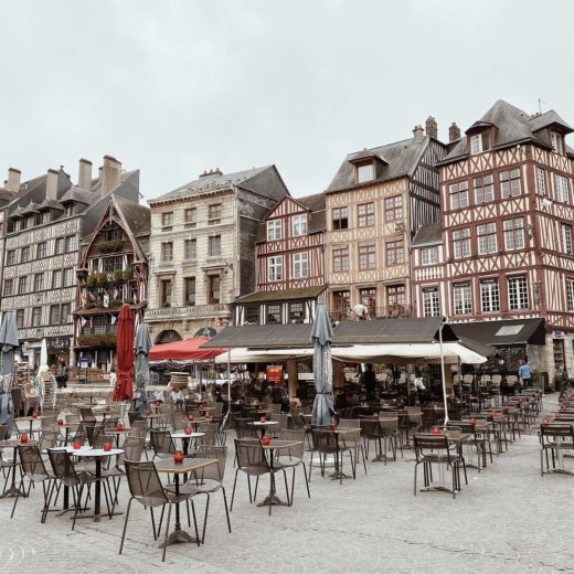 Rouen place du Vieux Marché