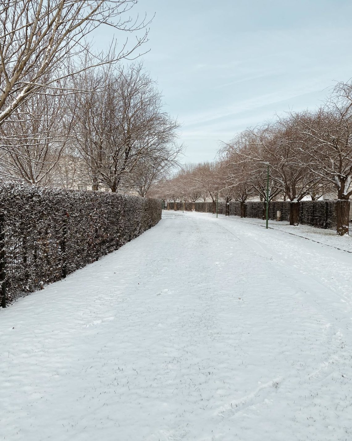 neige à Caen