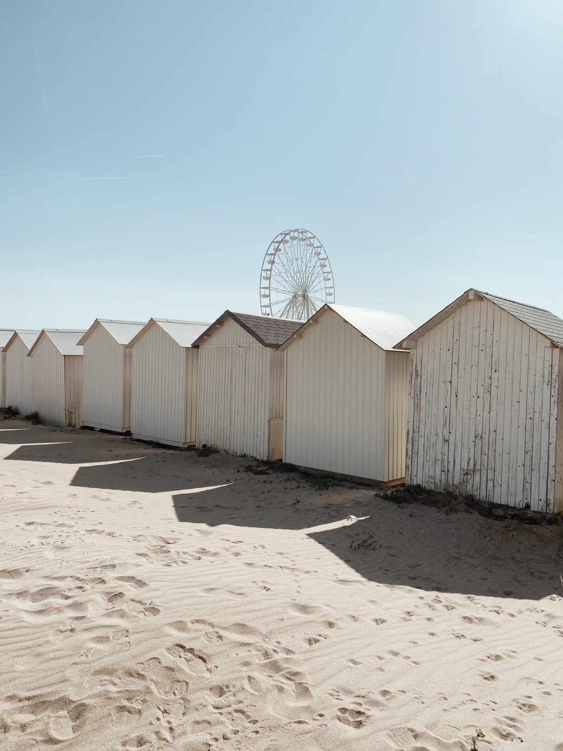 cabines de plage Ouistreham