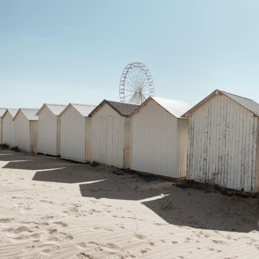 cabines de plage Ouistreham